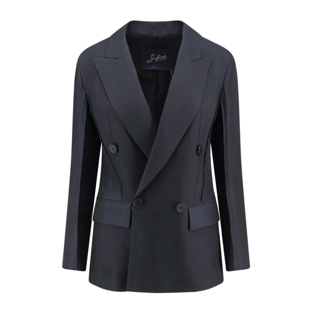 Seafarer Women's Black Blazers, M, Clothing....