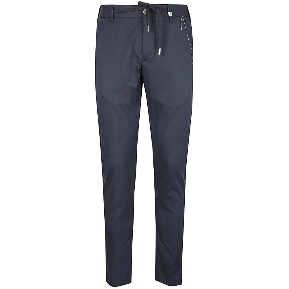 Myths Slim-fit Trousers Blue Heren