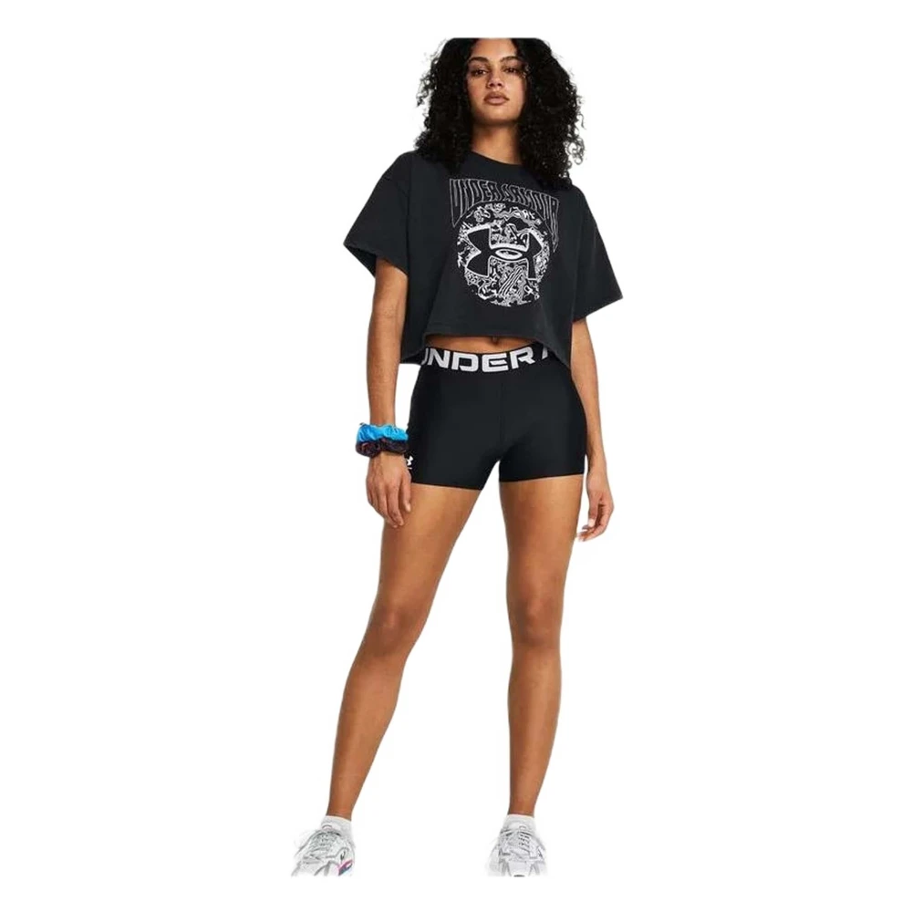 Under Armour HeatGear Sports mesh Black Dames