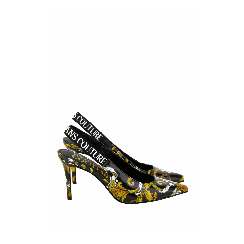 Versace Jeans Couture Platta skor Black, Dam