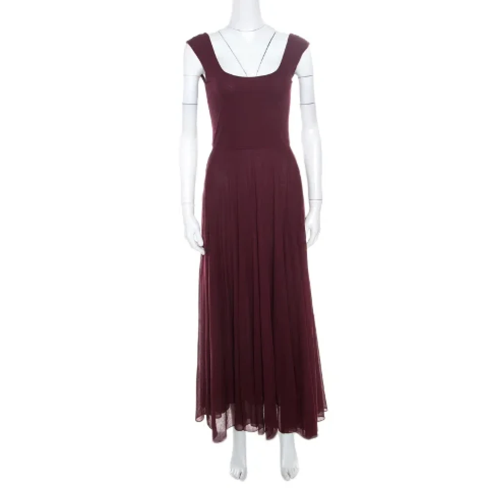 Ralph Lauren Pre-owned Knit dresses Red Dames