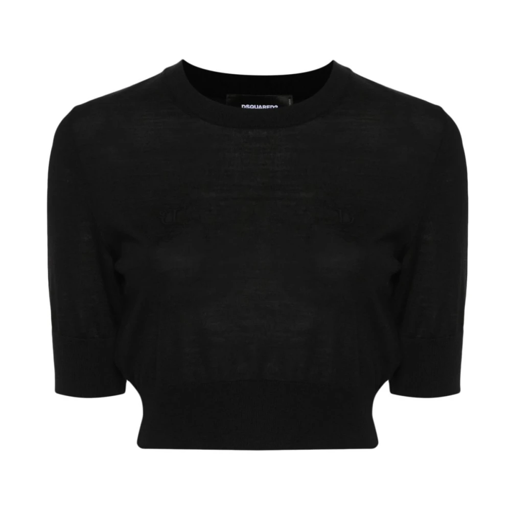 Dsquared2 Pullover 900 Stijlvolle Trui Black Dames