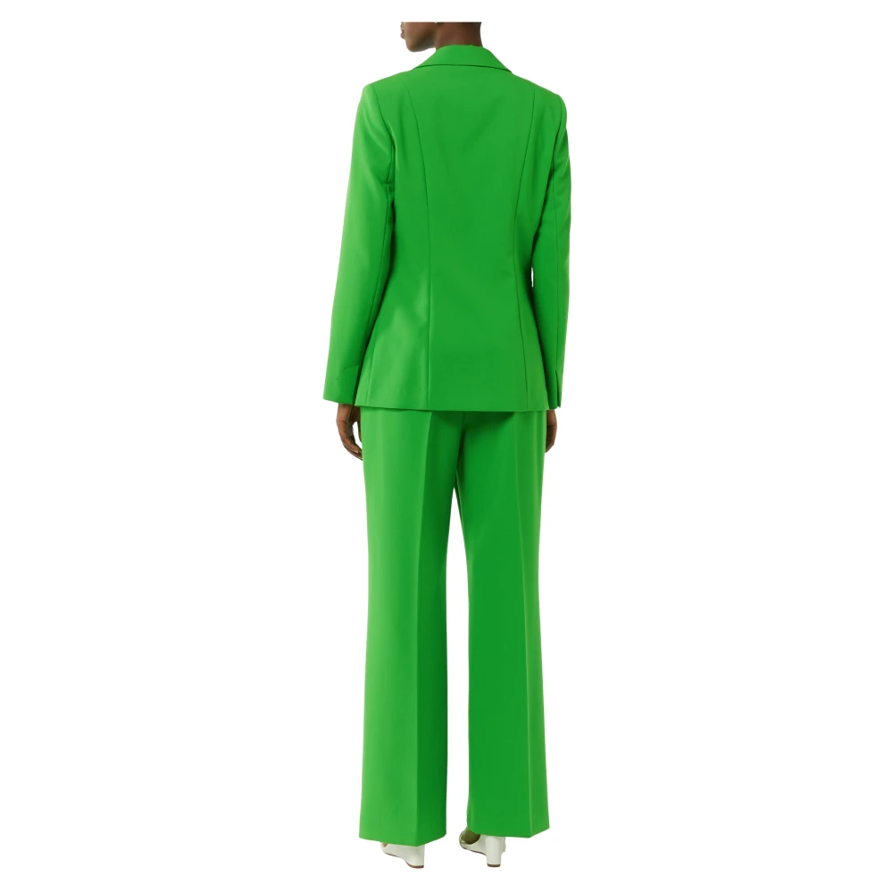 comma Getailleerde Blazer Green Dames