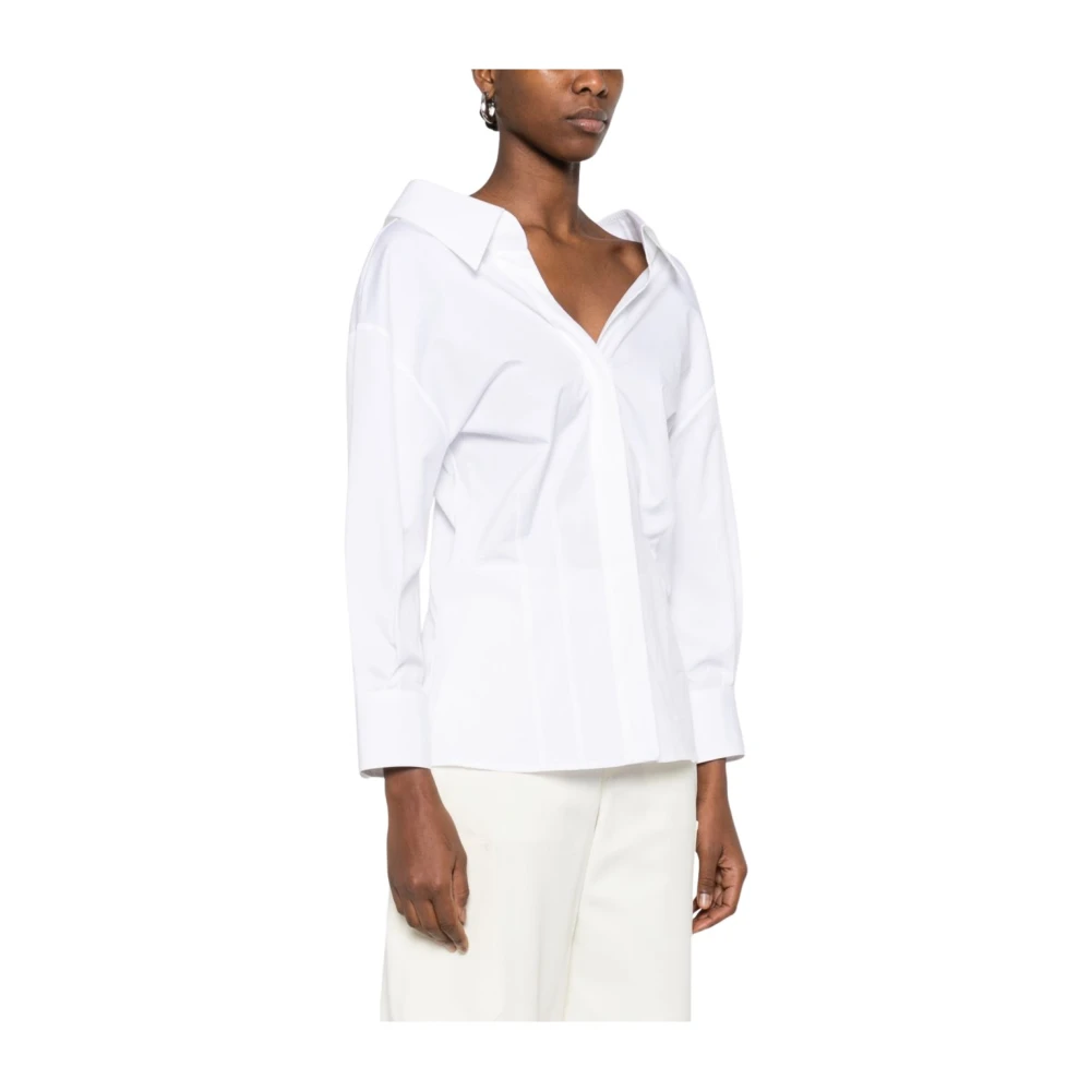 Givenchy Women's White Shirts, S, Cotton Shirt