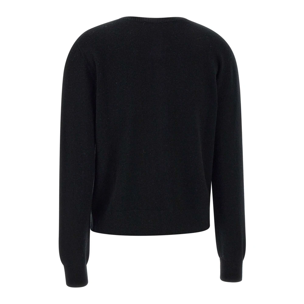Kaos Zwart Wollen Sweater Set Black Dames