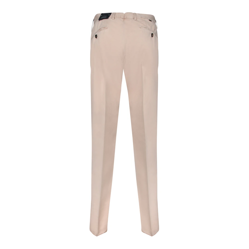 Incotex Verstelbare wortelsnit broek Pink Heren