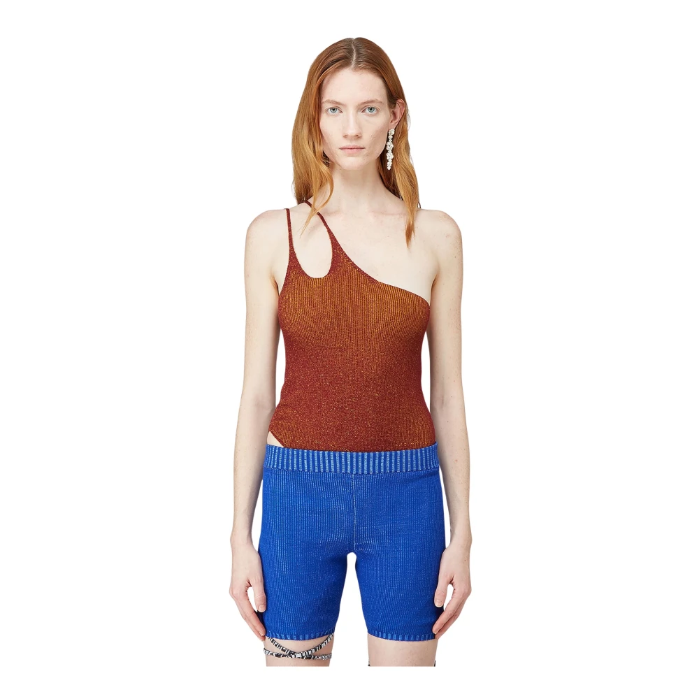 Isa Boulder Donna Rosso Top, M, New,