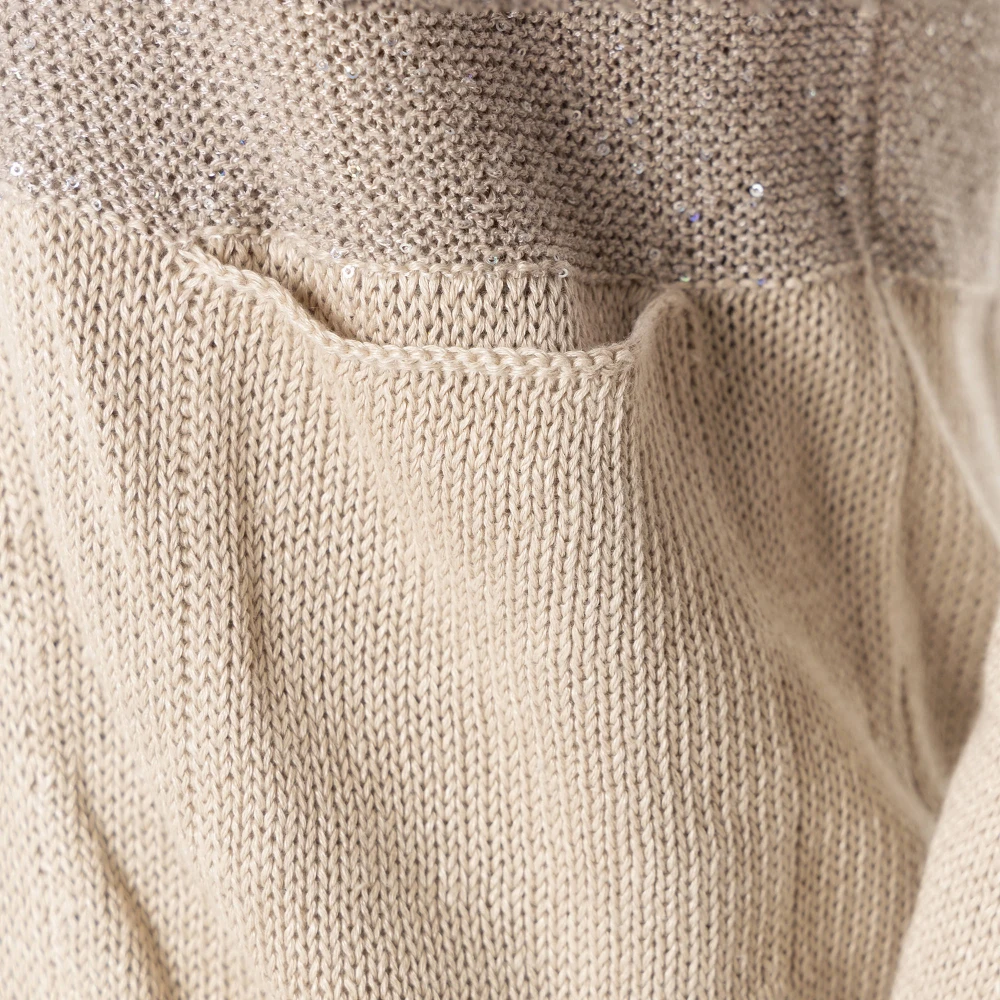 Le Tricot Perugia Cardigan Beige Dames