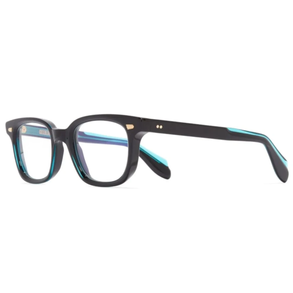 Cutler And Gross Teal Zwart Stijlvolle Zonnebril Black Unisex