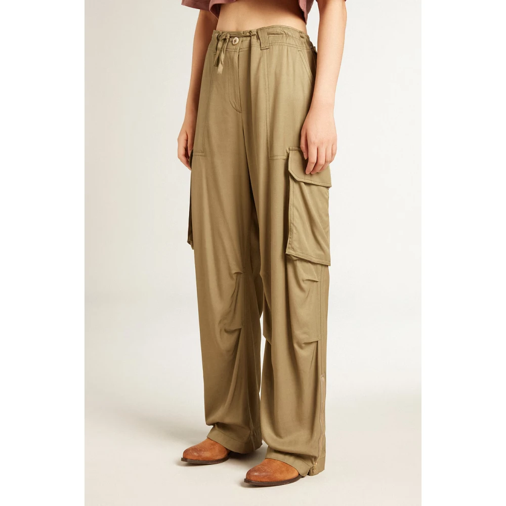 Golden Goose Cargo Journey Broek Green Dames