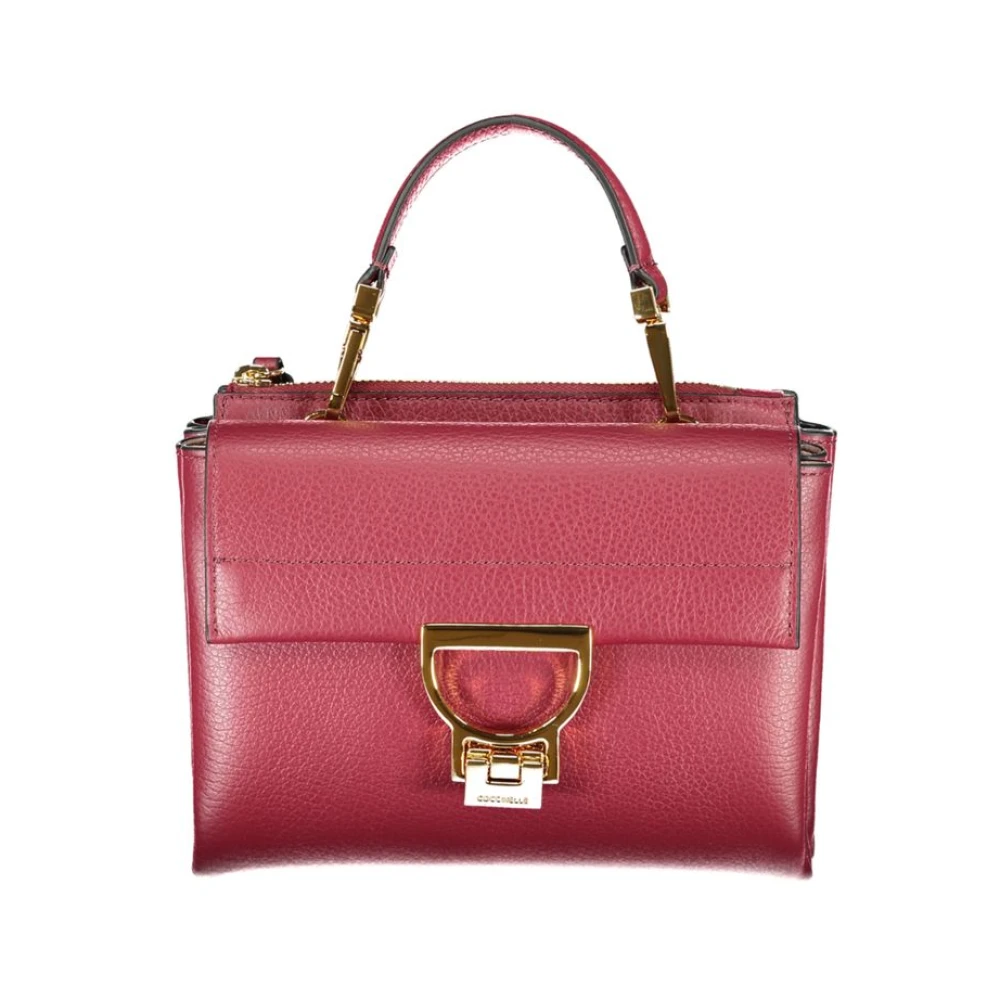 Coccinelle Women's Purple Viola Leather Handbag - Handbags - One Size - Bags
