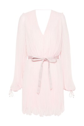plisse-effect-dress