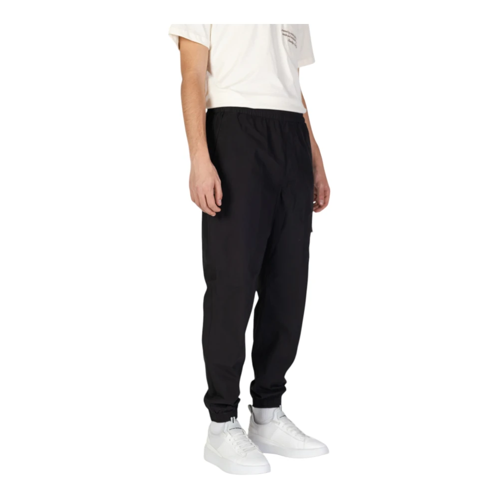 Calvin Klein Jeans Katoenen Herenbroek Herfst Winter Collectie Black Heren