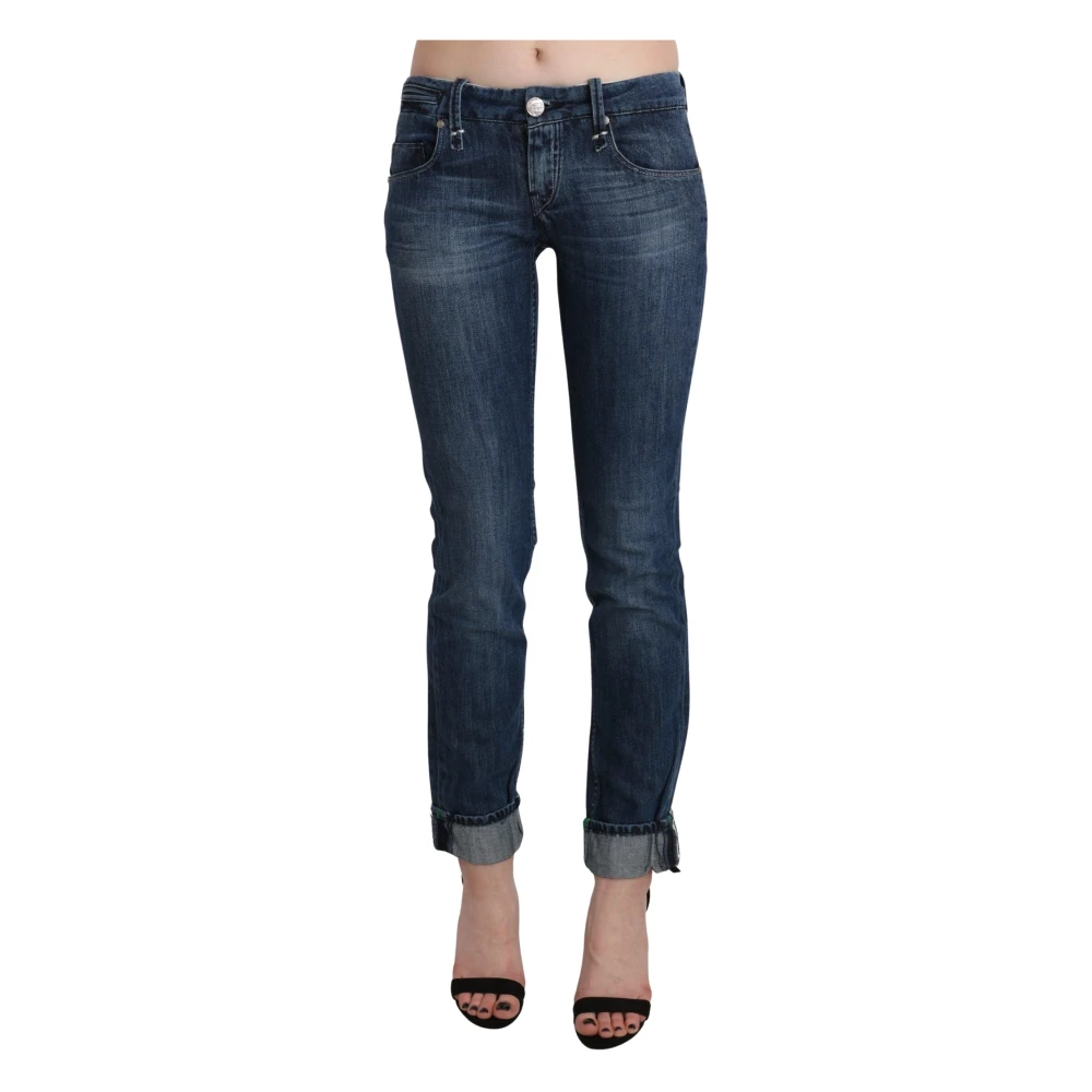 Acht Donna Blu Jeans Skinny A Vita Bassa
