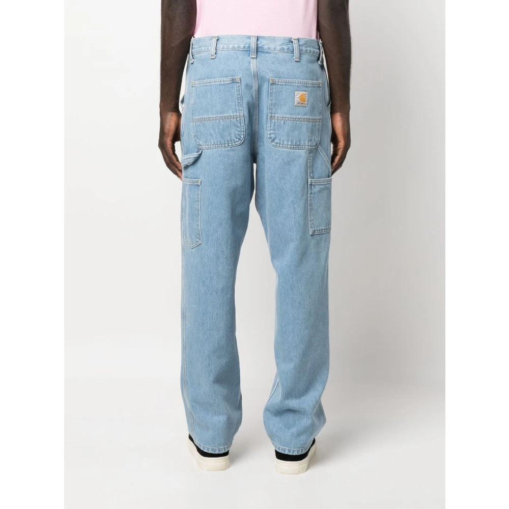 Carhartt WIP Denim jeans met relaxte pasvorm Blue Heren