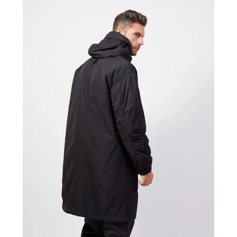 Hugo Boss Waterafstotende Capuchonjas Black Heren