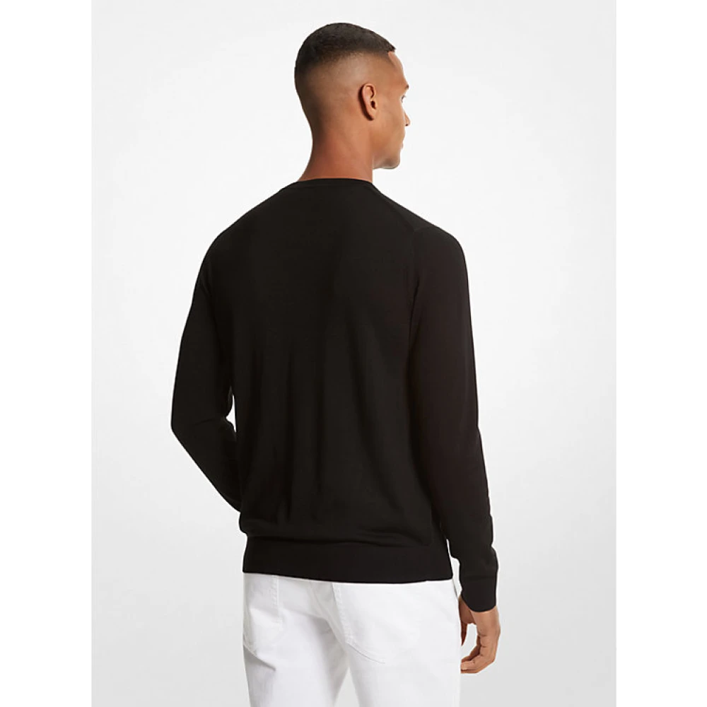 Michael Kors Zwarte Sweater Collectie Black Heren