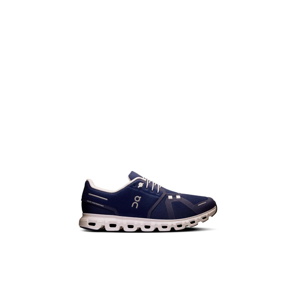 On Herren Blau/Weiss Sneaker Cloud 6, Gr. 42Eu - Bild 6