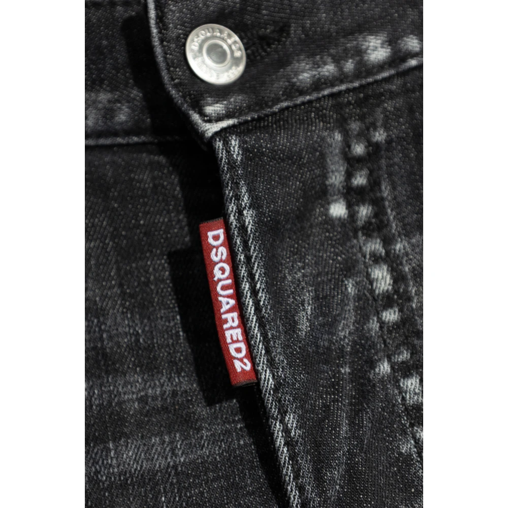 Dsquared2 Jeans Tody Biker Black Heren