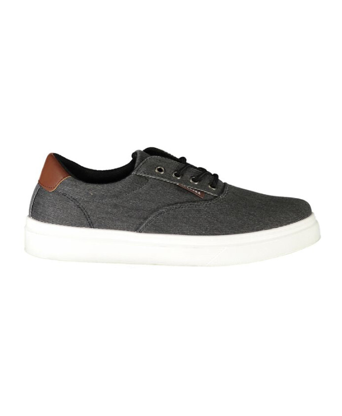 sneaker-en-polyester-noir-avec-lacets