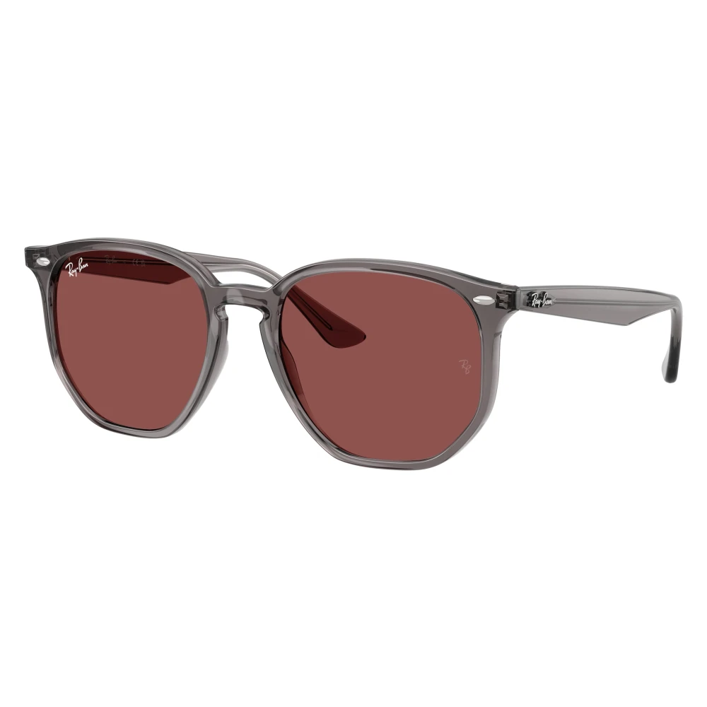 Ray-Ban RB4306, Opal Grey Sunglasses Dark Violet lenses, Mojo Glasses - Image 5