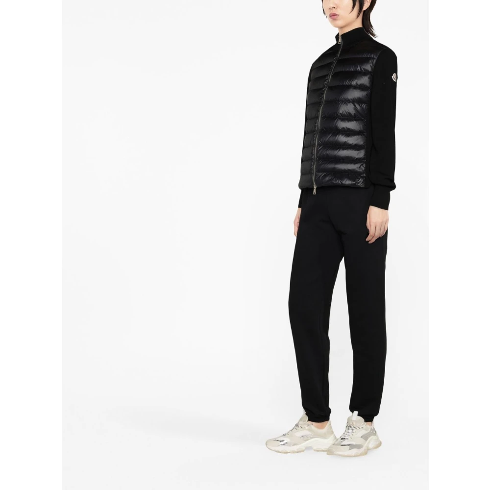 Moncler Zwarte Winterjassen voor Mannen Black Dames