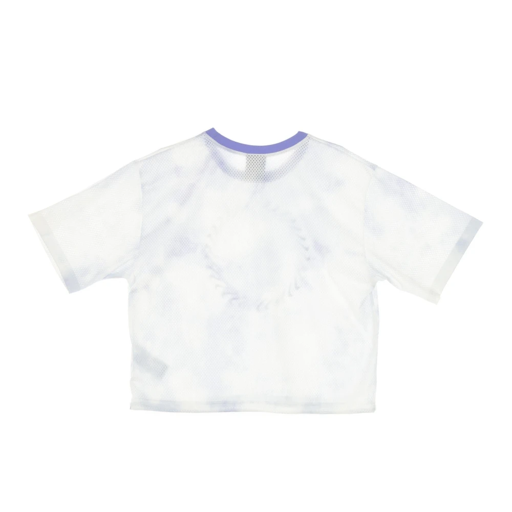 Nike Mesh Icon Clash T-Shirt Light Thistle White Dames