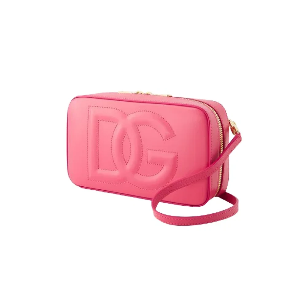 Dolce & Gabbana Leather crossbody-bags Pink Dames