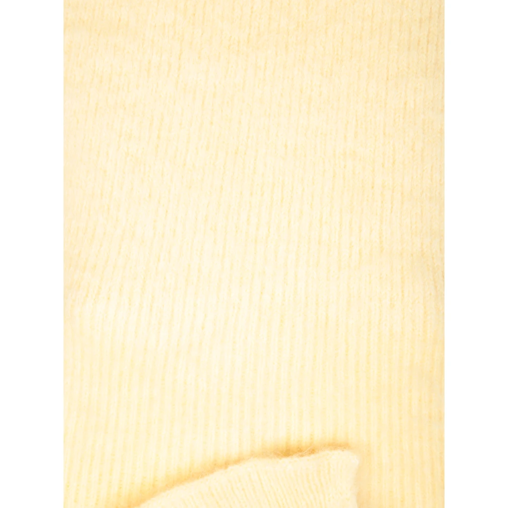 Jacquemus Gele Gebreide Kleding Aw24 Yellow Dames