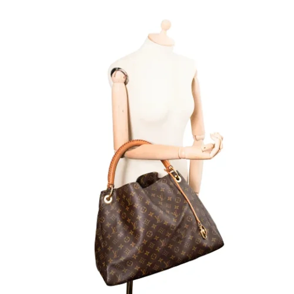Louis Vuitton Vintage Pre-owned Canvas louis-vuitton-bags Brown Dames