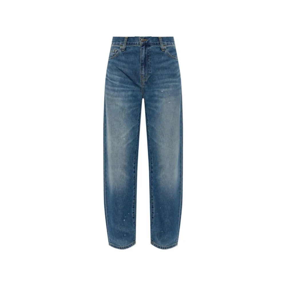 Carhartt Wip Women's Blue Arin Pant - Loose Fit Jeans - W25 - Jeans