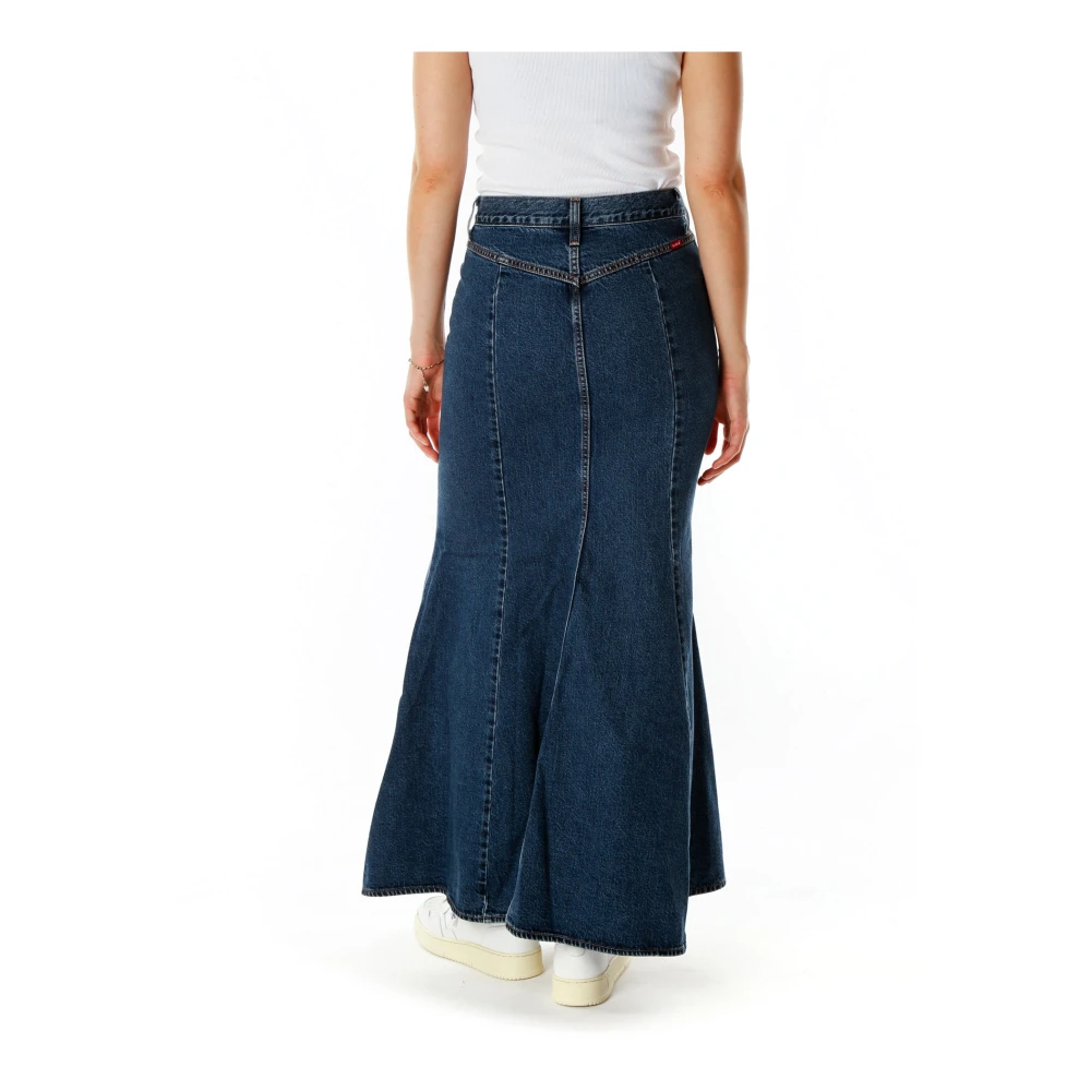 Levi's Mermaid Rok Blue Dames