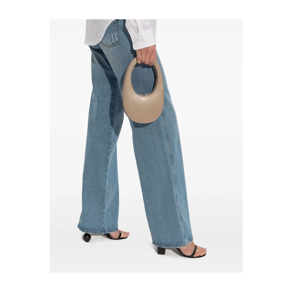 Coperni Beige Ovaal Top Handtas Beige Dames