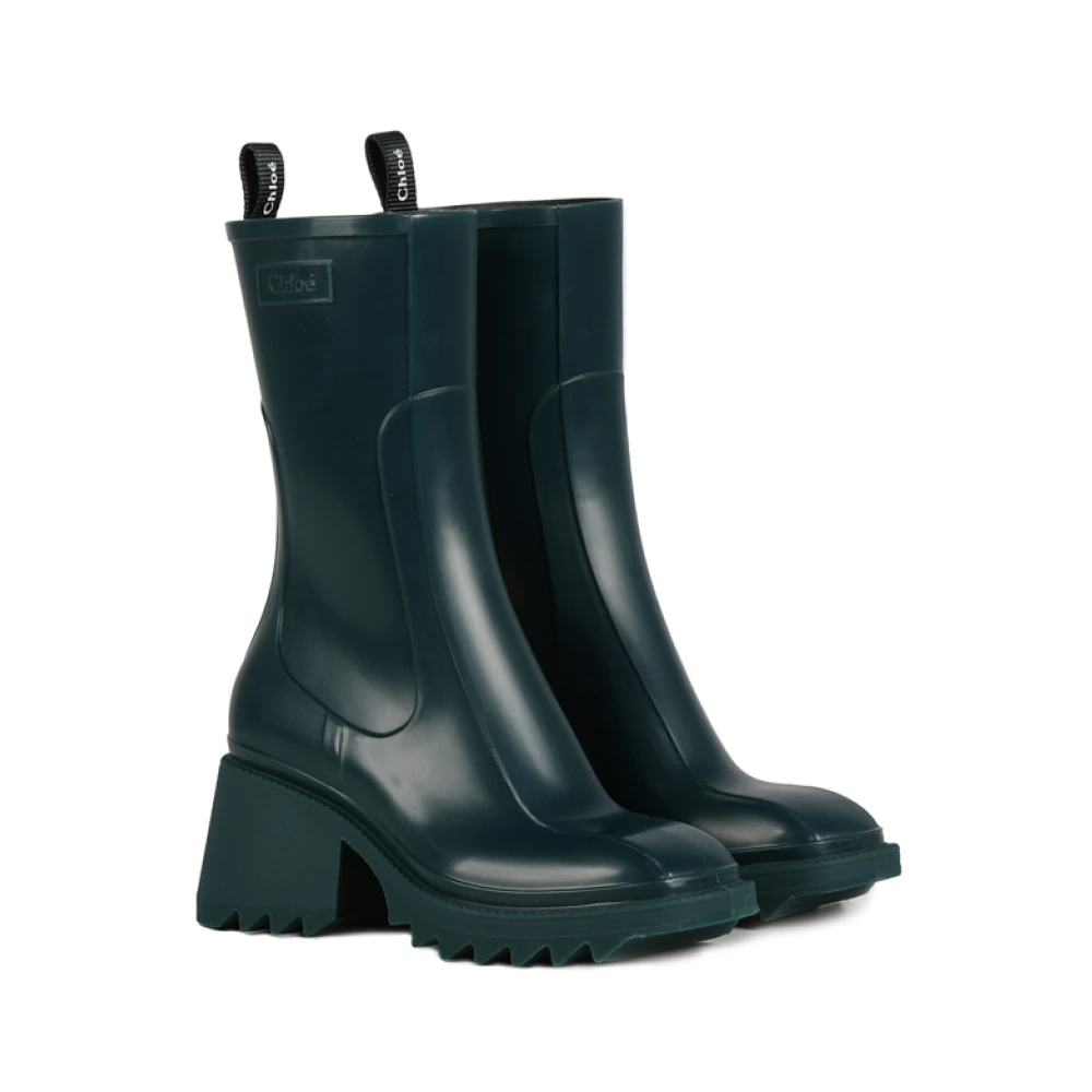 Chloé Stijlvolle Chelsea Boots Green Dames