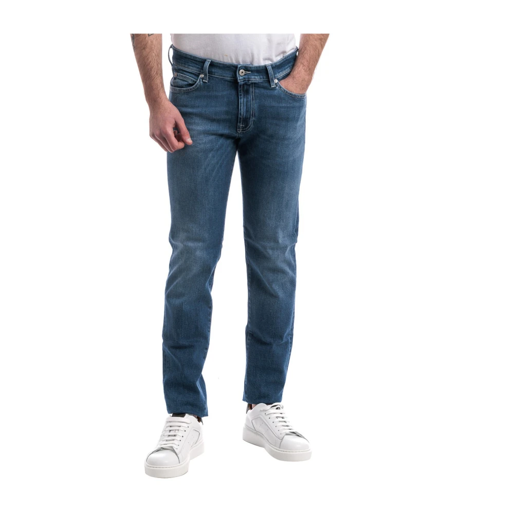 Roy Roger's Denim Slim Jeans Lente Zomer Herenmode Blue Heren