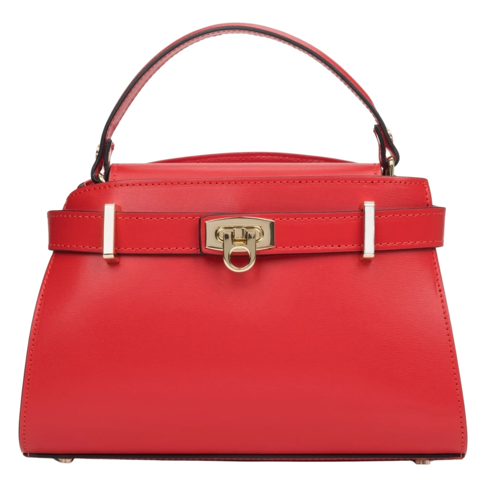 Estro Women's Red Handbags, One Size, Satchel Bag