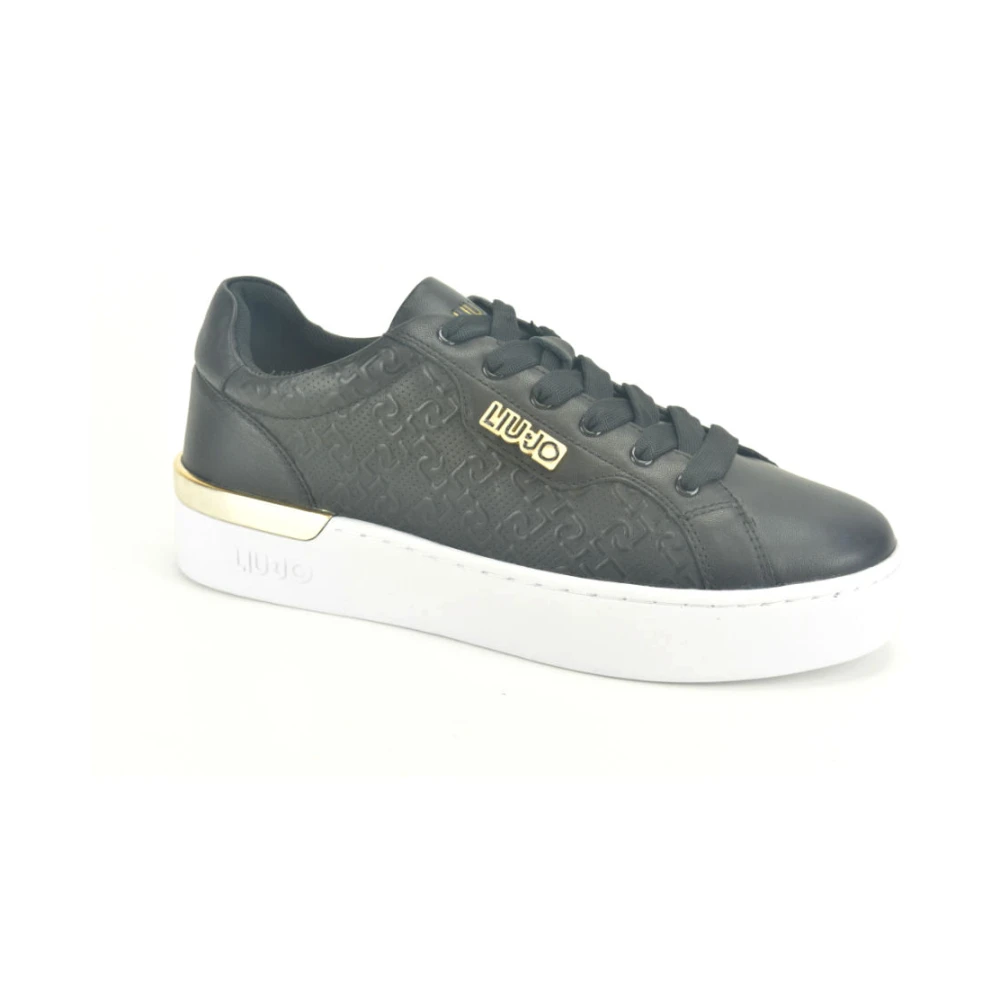 Liu Jo Print Sneaker in Dames Schoenen Zwart