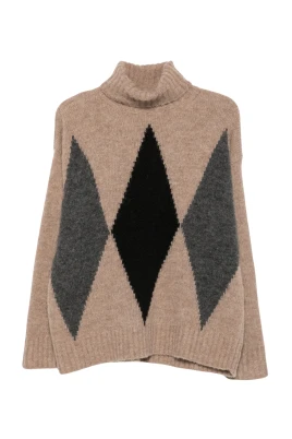 Argyle polotröja