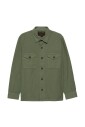 veste-en-coton-vert-field-jac-shirt