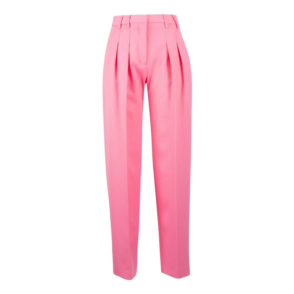 Victoria Beckham Roze & Paarse Geplooide Rok Pink Dames