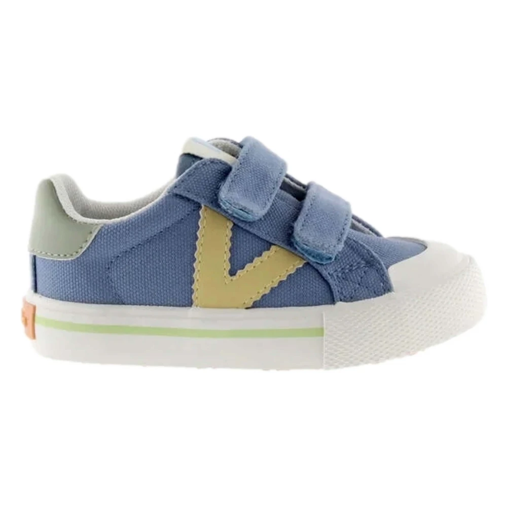 Victoria Boys Blue Tribu Tiras Lona Trainersfor Kids