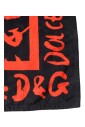 serviette-de-plage-en-coton-noir-avec-logo-imprime-rouge