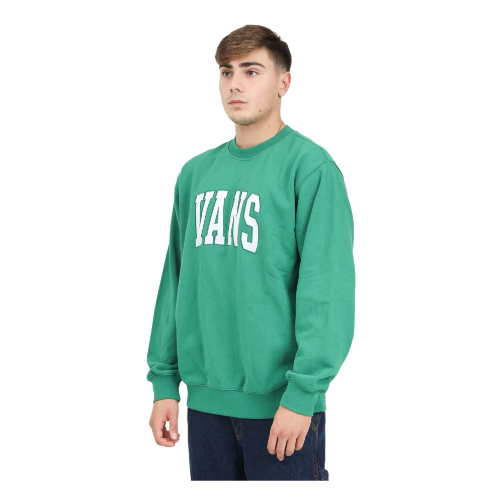 Vans Original Standards Varsity Loose Sweater Green Heren