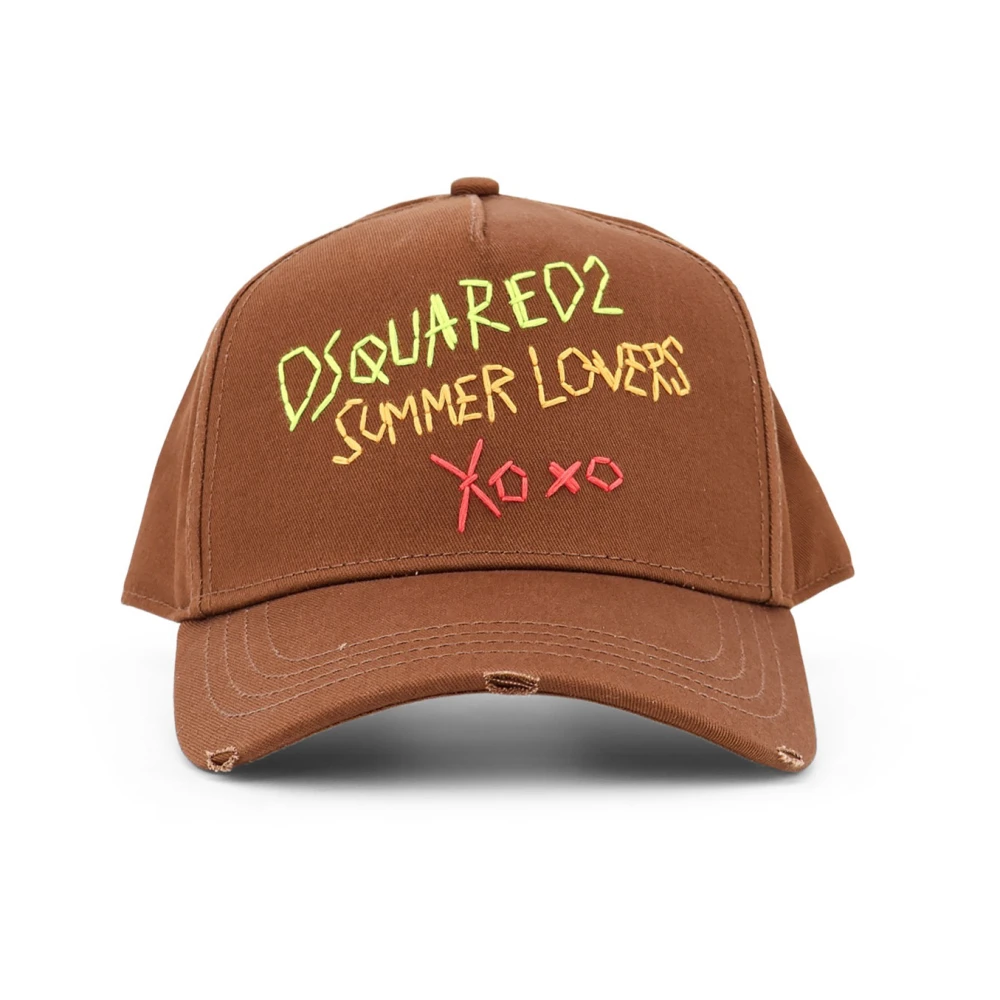 Accessories > Hats > Caps - - Dsquared2 - Modalova