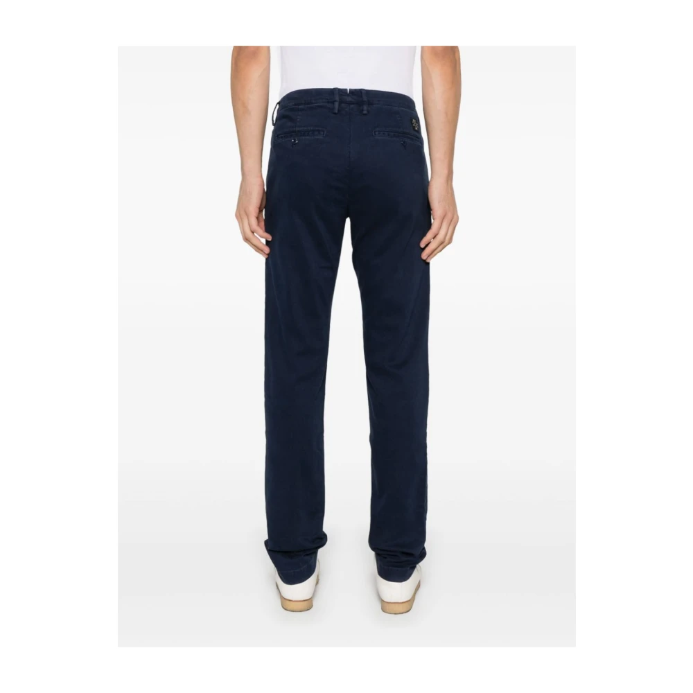Jacob Cohën Blauwe Slim Fit Broek Blue Heren