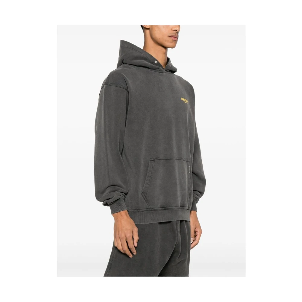 Represent Houtskoolgrijze Hooded Sweatshirt Gray Heren