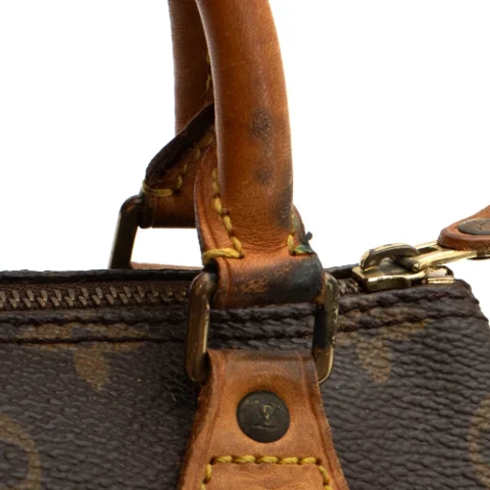 Louis Vuitton Vintage Pre-owned Canvas handbags Brown Dames