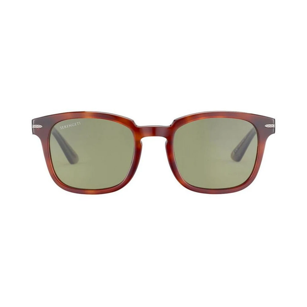 Serengeti Unisex Brown Sunglasses
