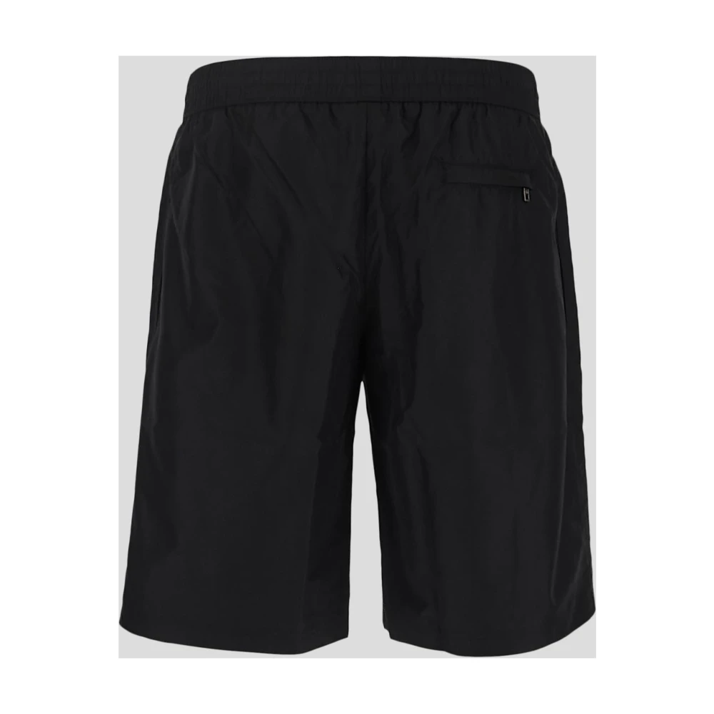 Dolce & Gabbana Stijlvolle strandshorts voor heren Black Heren