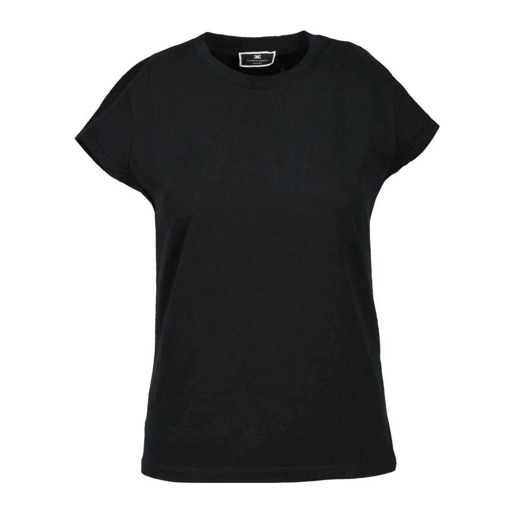 Elisabetta Franchi Tshirt Black Dames